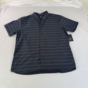 HURLEY Men's Dri-Fit  Button Up Shirt STAYCAY XXL NWT